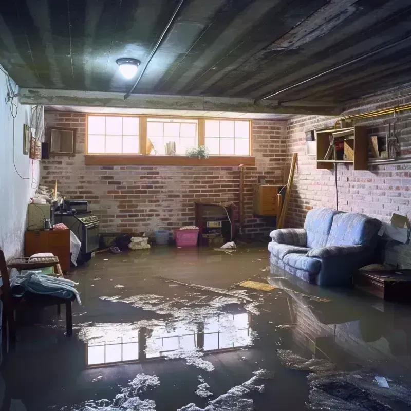 Flooded Basement Cleanup in Walcott, IA